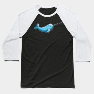 Kawaii Cute Narwhal Baseball T-Shirt